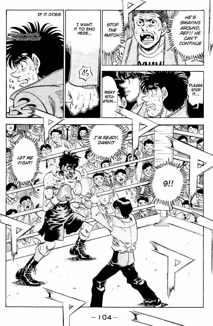 Hajime no Ippo: Fighting Spirit, Chapter 283 image 09